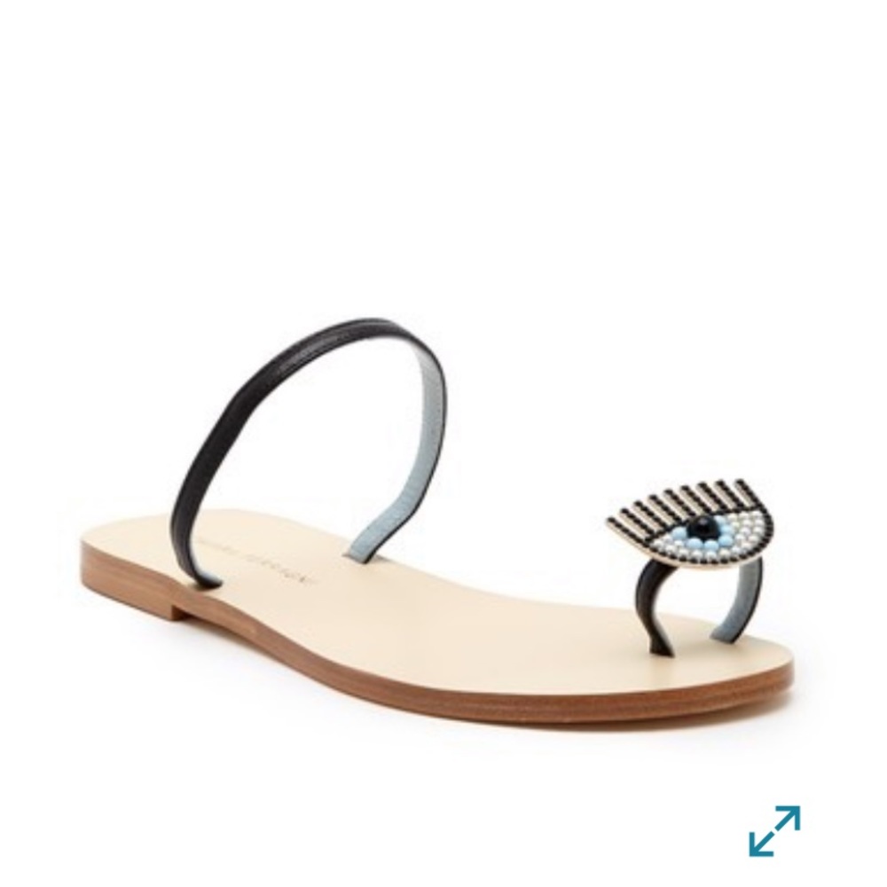 Chiara Ferragni Leather Sandal